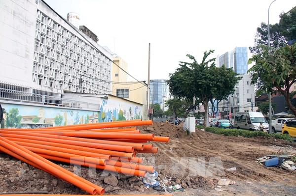 Đấu nối xong tuyến cáp ngầm cao thế 100 kV metro Bến Thành - Tham Lương