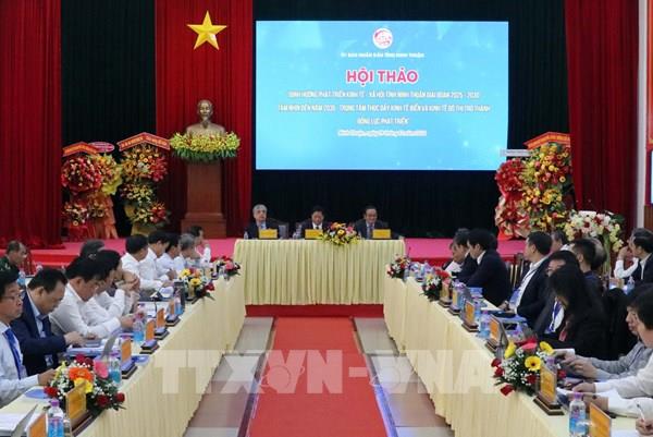 Định hướng đưa kinh tế biển và đô thị trở thành động lực phát triển