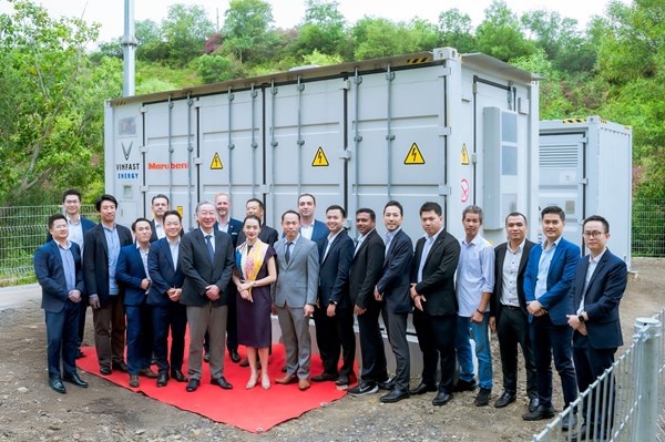 VinFast Energy, Marubeni và Vinpearl khánh thành dự án pin lưu trữ năng lượng