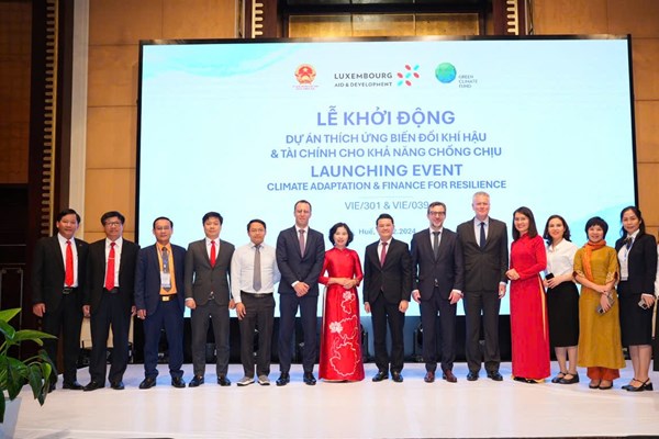 Agribank tham gia 2 dự án lớn về tăng cường khả năng thích ứng với biến đổi khí hậu 