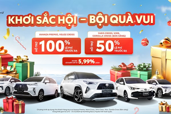 Chạy nước rút tậu xe Toyota đón Tết Nguyên đán 2025