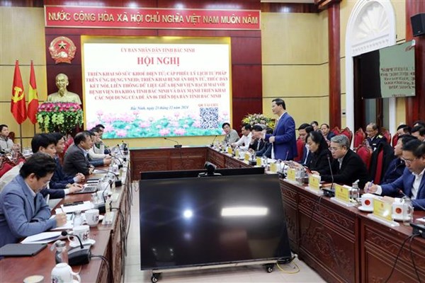 Bắc Ninh đẩy mạnh triển khai Sổ sức khỏe điện tử trên ứng dụng VNeID