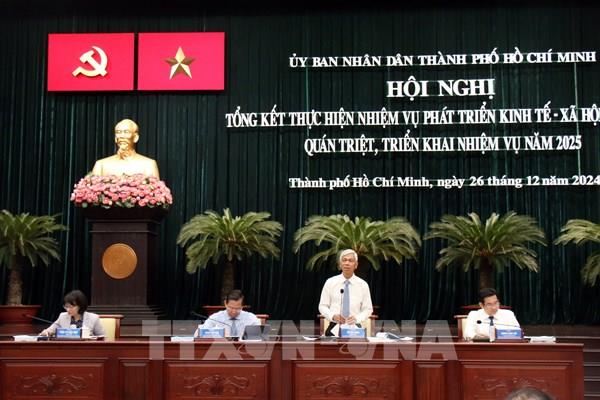 Kinh tế Tp. Hồ Chí Minh năm 2024 tăng trưởng 7,17%