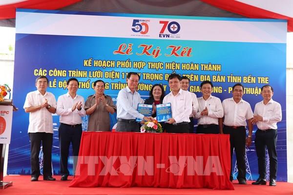 Sẽ đầu tư trên 3.100 tỷ đồng xây dựng hạ tầng lưới điện ở Bến Tre