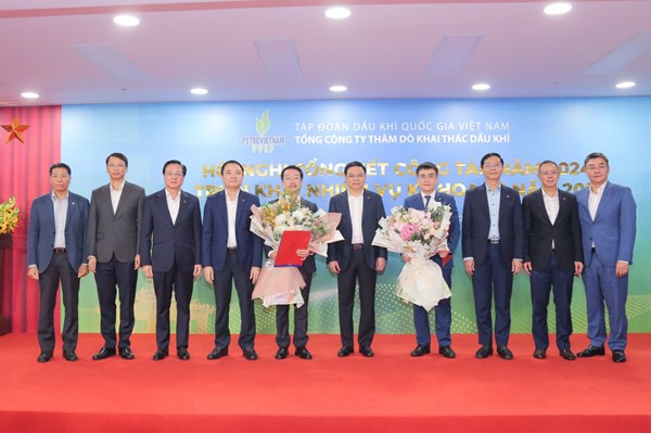 Trao quyết định bổ nhiệm Chủ tịch và Tổng Giám đốc PVEP