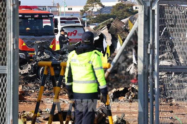 Tai nạn máy bay tại Hàn Quốc: Đã tìm thấy 2 hộp đen