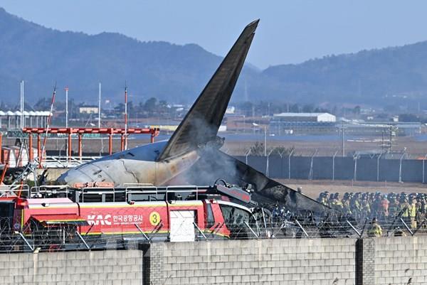 Tai nạn máy bay tại Hàn Quốc: Hộp đen ghi dữ liệu chuyến bay bị hư hỏng một phần