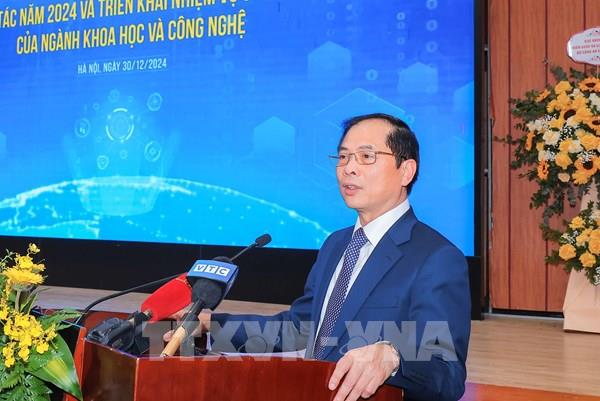 Phó Thủ tướng Bùi Thanh Sơn: Dành ưu tiên cao nhất hoàn thiện thể chế, chính sách về khoa học, công nghệ, đổi mới sáng tạo