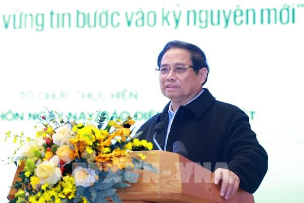 Thủ tướng Phạm Minh Chính đối thoại với nông dân