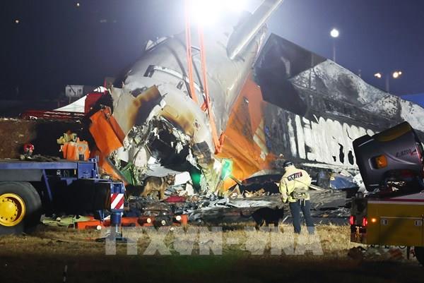 Vụ tai nạn máy bay tại Hàn Quốc: Bắt đầu tiến trình điều tra quốc tế