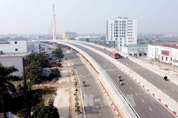 Vĩnh Phúc khánh thành cầu vượt đường sắt Nguyễn Tất Thành