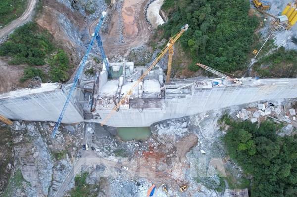 Chuẩn bị thi công trở lại một số hạng mục thủy điện Đăk Mi 1