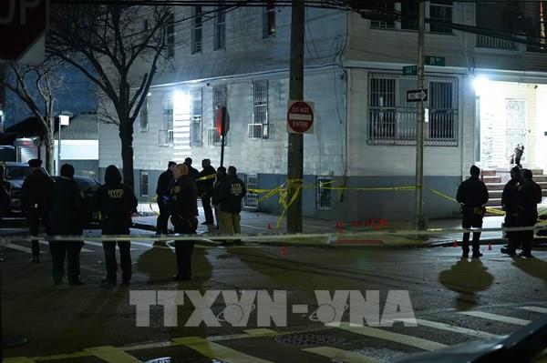 Xả súng tại thành phố New York (Mỹ), ít nhất 11 người bị thương