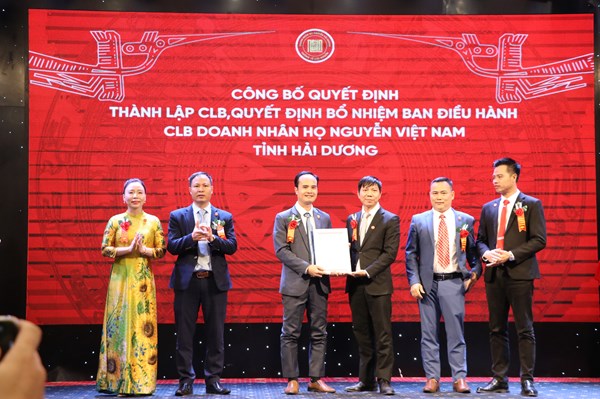 Tạo cơ hội hợp tác, phát triển cộng đồng doanh nhân tỉnh Hải Dương