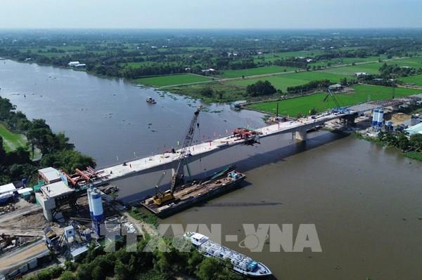Long An hợp long cầu vốn đầu tư hơn 322 tỷ đồng bắc qua sông Vàm Cỏ Đông