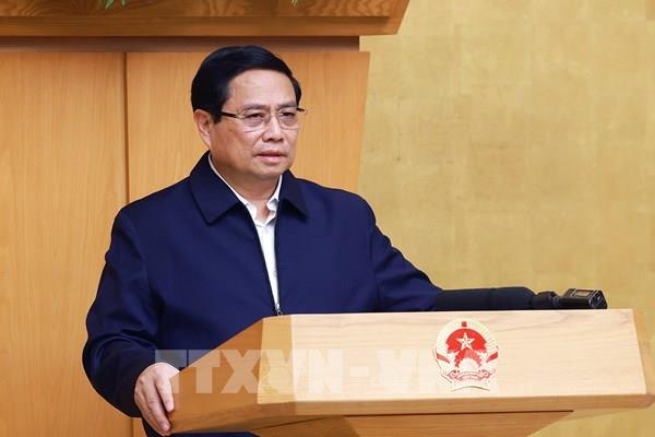 Thủ tướng Phạm Minh Chính chủ trì Phiên họp Chính phủ chuyên đề xây dựng pháp luật tháng 1/2025