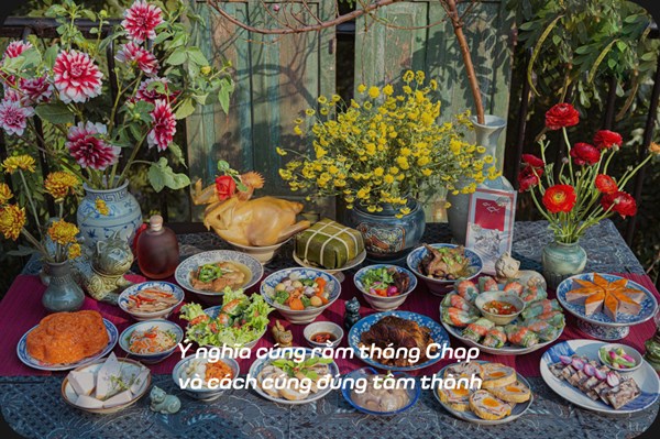 Ý nghĩa cúng rằm tháng Chạp và cách cúng đúng tâm thành