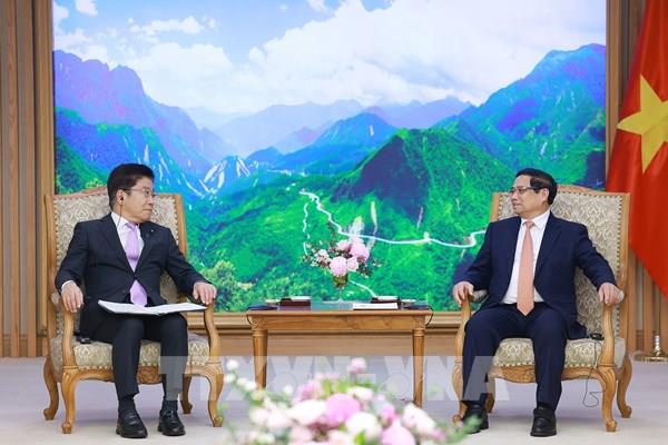 Thủ tướng đề nghị Nhật Bản hỗ trợ tài chính thực hiện các dự án hạ tầng chiến lược