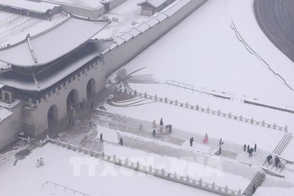 Giá lạnh kéo dài bao trùm Hàn Quốc