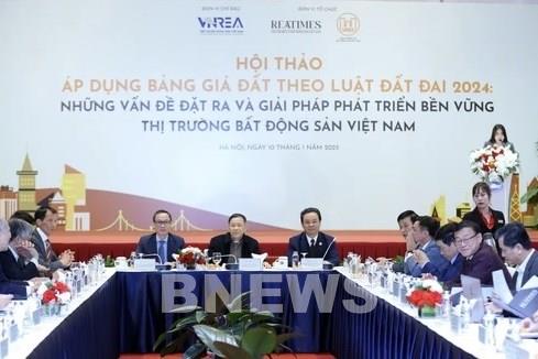 Đối mặt với áp lực gia tăng của bảng giá đất mới