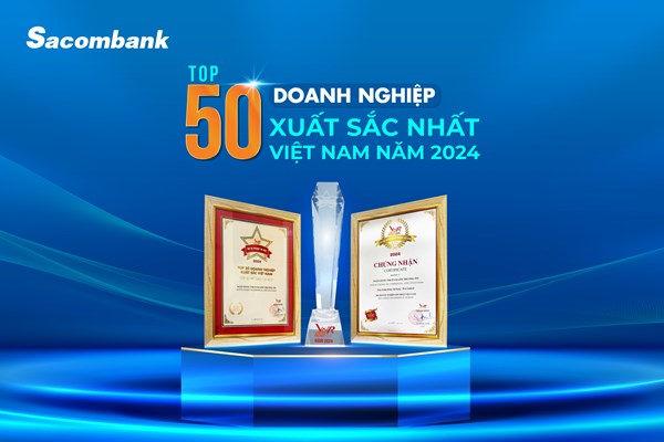 Thương hiệu Sacombank tiếp tục thăng hạng