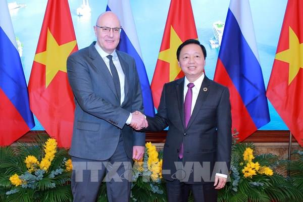Phó Thủ tướng Trần Hồng Hà làm việc với Phó Thủ tướng Liên bang Nga