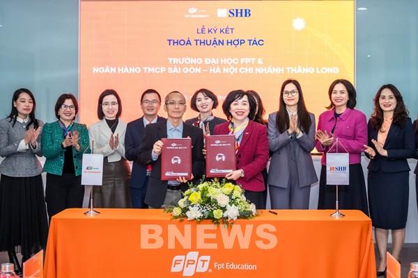 SHB ký kết hợp tác với Trường Đại học FPT