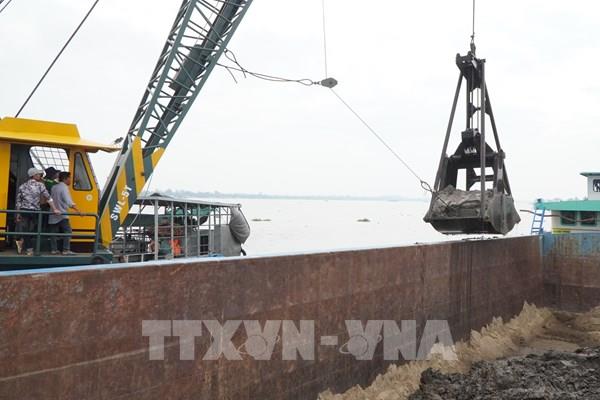 Đồng Tháp đưa vào khai thác mỏ cát phục vụ cao tốc Cao Lãnh - An Hữu thành phần 2