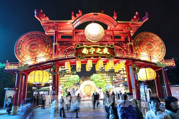 Ngắm phố "Đêm Nam Ninh" ở Trung Quốc