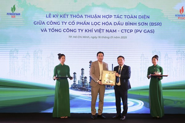 BSR và PV GAS hợp tác toàn diện để tăng liên kết chuỗi
