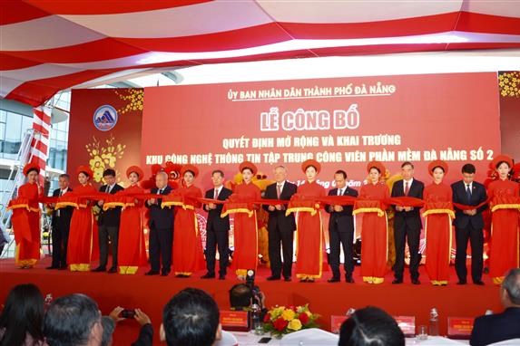 Đà Nẵng: Khai trương Khu công nghệ thông tin tập trung công viên phần mềm số 2