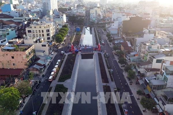 Tp. Hồ Chí Minh khánh thành dự án kênh Hàng Bàng đoạn qua địa bàn Quận 5