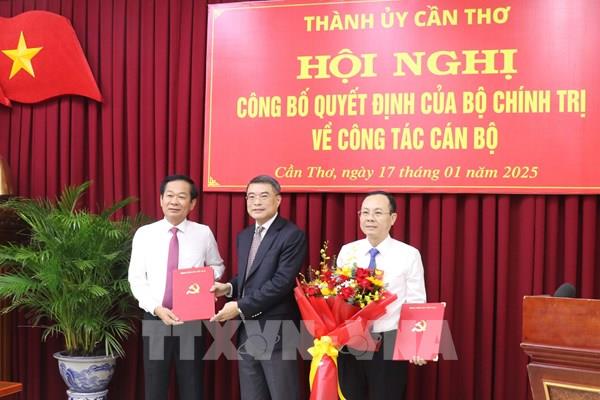Đồng chí Đỗ Thanh Bình giữ chức Bí thư Thành ủy Cần Thơ
