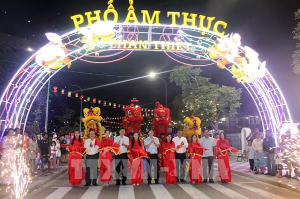 Thành phố Phan Thiết có phố ẩm thực đêm đầu tiên