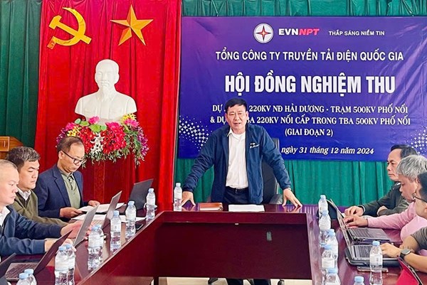 Đóng điện Đường dây 220kV Hải Dương – Phố Nối