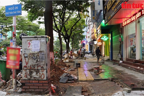 Hà Nội sẽ tạm dừng đào đường, hè phố từ ngày 22/1 – 12/2