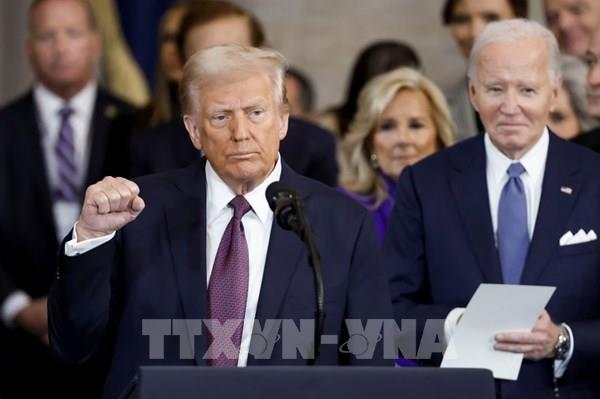 Ông Donald Trump chính thức trở thành Tổng thống thứ 47 của nước Mỹ