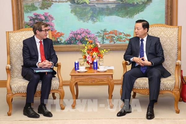 Đề nghị triển khai thí điểm dự án giữa doanh nghiệp Pháp và Việt Nam về khoáng sản