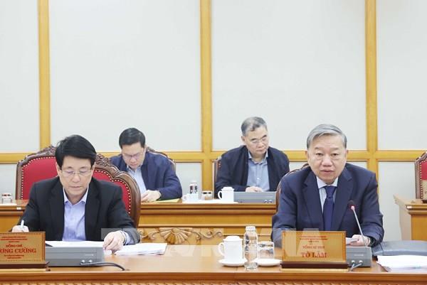 Tổng Bí thư Tô Lâm chủ trì Phiên họp lần thứ hai Ban Chỉ đạo Trung ương về tổng kết việc thực hiện Nghị quyết 18-NQ/TW