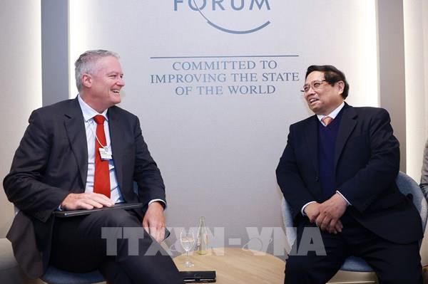 Thủ tướng Chính phủ Phạm Minh Chính tiếp Tổng Thư ký OECD