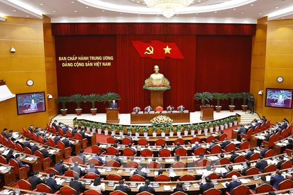 Ngày làm việc thứ nhất của Hội nghị Trung ương khóa XIII