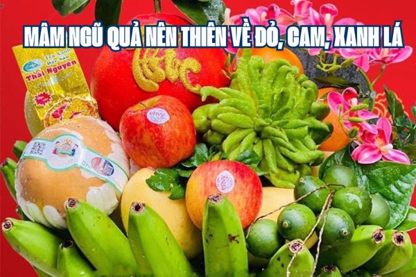 Mâm ngũ quả đón năm Ất Tỵ 2025 nên thế nào để chuẩn phong thủy tài lộc?