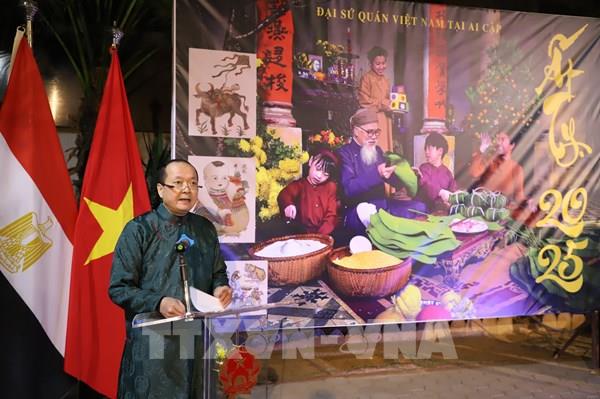 Cộng đồng người Việt Nam tại Ai Cập vui đón Tết cổ truyền
