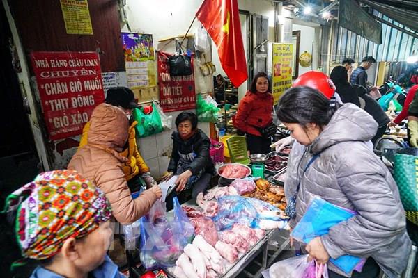 Đi chợ dân sinh Hà Nội ngày cuối năm