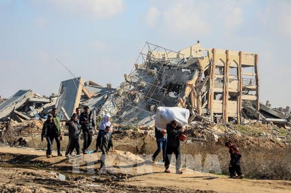 Qatar và Mỹ kêu gọi thực thi đầy đủ thỏa thuận ngừng bắn ở Gaza