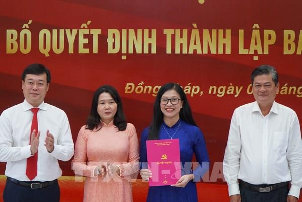 Đồng Tháp công bố Quyết định thành lập Ban Tuyên giáo và Dân vận Tỉnh ủy