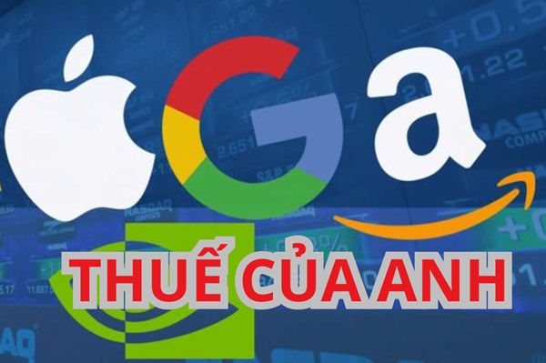 Anh sẽ xem xét lại khoản thuế 700 triệu bảng với các “gã khổng lồ” công nghệ Mỹ