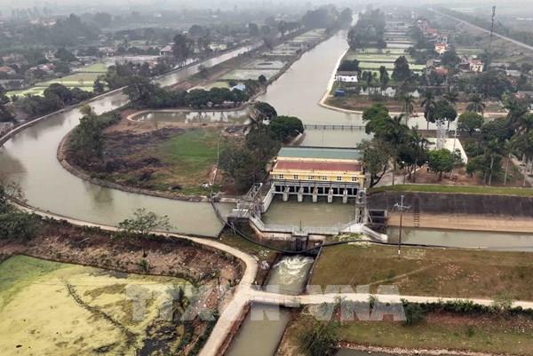 Ngày đầu lấy nước đợt 2: Gần 89% diện tích đủ nước gieo cấy vụ Đông Xuân