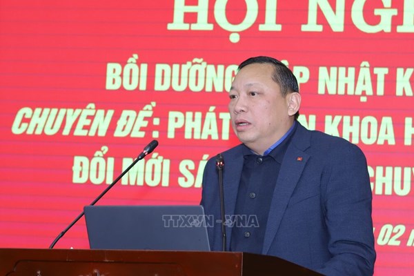 Thanh Hóa: Cập nhật kiến thức về khoa học, công nghệ, đổi mới sáng tạo