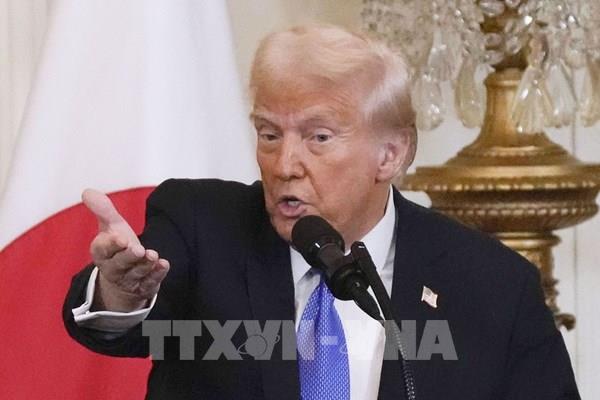 Tổng thống Mỹ đề nghị áp dụng thuế quan "có đi có lại" với các đối tác thương mại